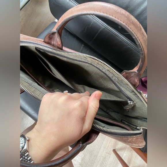 Jack Spade slim briefcase - NEEDS REPAIR - Picture 10 of 15